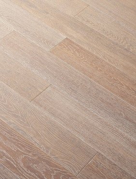 Bambuko grindys/Ąžuolo įspaudo bambuko masyvo grindys, flat white spalva-UV treffert lakas.