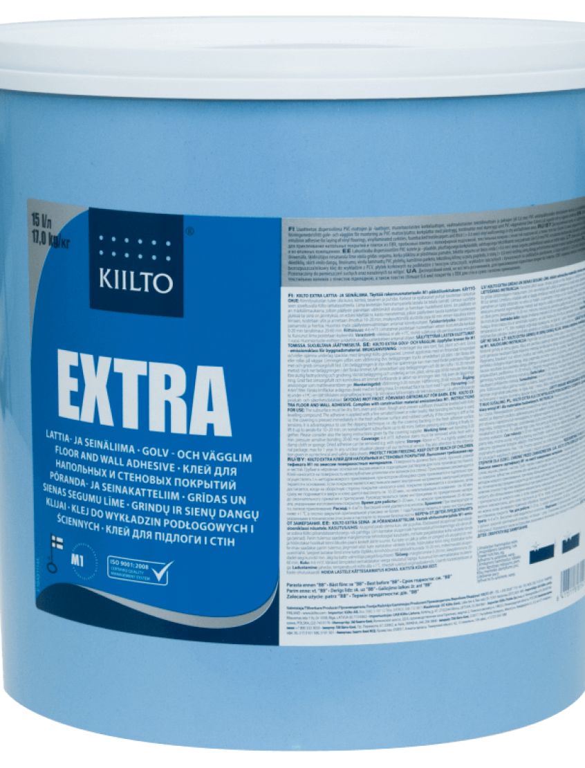 Kiilto Extra grindų ir sienų klijai