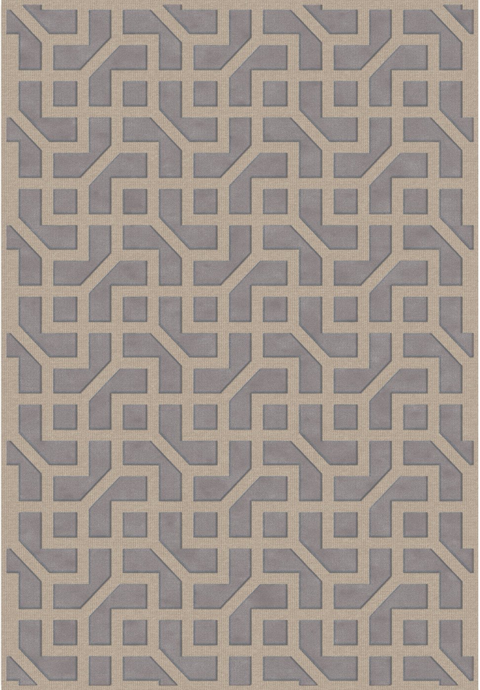 Kilimas Maze pilka